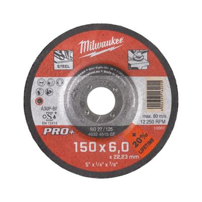 Milwaukee Accessoires afbraamschijf grw sg27/150x7 pro+ - 1pc - 4932471387