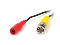Conceptronic CCBNC18 coax-kabel 18 m BNC+DC Zwart, Rood, Geel - thumbnail