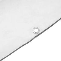 Plantenafdekking met zeilringen 3x6 m polyethyleen - thumbnail