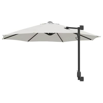 Tuinparasol Beige en zwart 248 x 248 x 148 cm