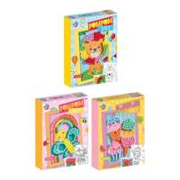 Creative Craft Group Pomponkunst met lijst - thumbnail