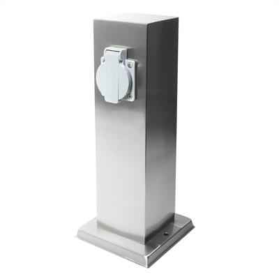 KS Verlichting TuinstopcontactRVS Plug 2 aansluitingen - 1290
