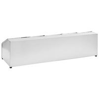 Gastronormbakkenhouder met 5 GN 1/6 bakken roestvrij staal - thumbnail