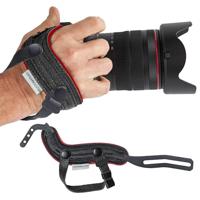 Spider SpiderPro Hand Strap V2, Black + Red Trim - thumbnail