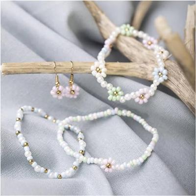 Creativ Company Mini hobbyset sieraden, elastische armband, oorbel, 1 doos - thumbnail