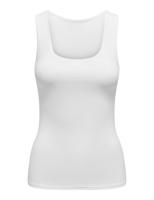 Only Onlea S/l 2-ways Fit Top Jrs Noos Tops En Singlets Bright White - thumbnail