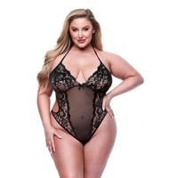 Gympak Baci Lingerie Zwart Queen Queen size - thumbnail