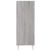 Dressoir 34,5x32,5x90 cm bewerkt hout grijs sonoma eikenkleurig - thumbnail