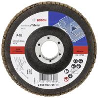 Bosch Accessories 2608603716 X431 Lamellenschijf Diameter 125 mm Boordiameter 22.33 mm Staal 1 stuk(s) - thumbnail