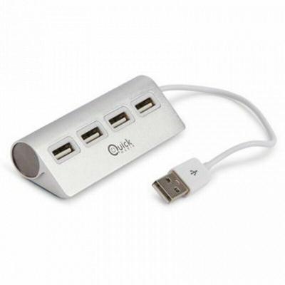 USB-HUB 4 Poorten Quick Media 222504 Apple HOT SWAPPABLE