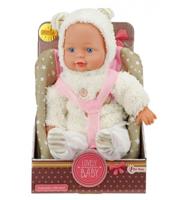 Toi-Toys Babypop in Poppenzitje - 33 cm - thumbnail