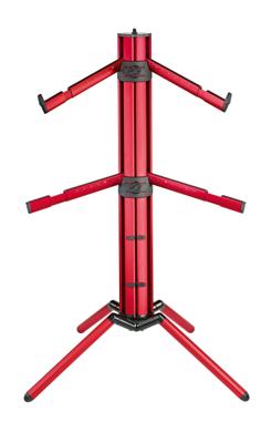 K&M 18860 Spider Pro keyboardstatief rood