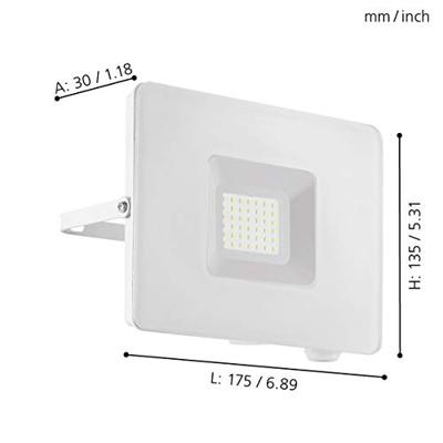 Eglo Led stralerFaedo 3 30W wit - 33154