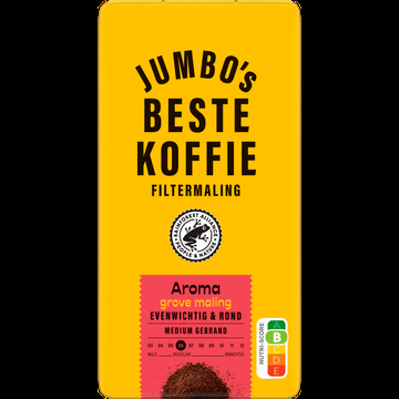 Jumbo&apos;s Beste Koffie Grove Filtermaling Aroma 500 g