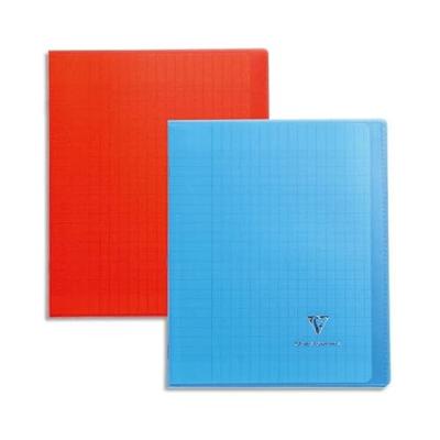 Clairefontaine schrift Koverbook voor ft A4, 96 bladzijden, kaft in PP, seyès, geassorteerde kleuren Clairefontaine schrift Koverbook voor ft A4, 96 bladzijden, kaft in PP, seyès, geassorteerde kleuren