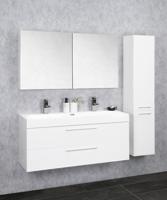 Differnz Somero badmeubel set FSC 100 cm hoogglans wit - thumbnail
