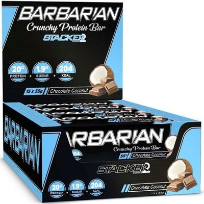 Barbarian Bar 15repen Chocolate Coconut Barbarian Bar 15repen Chocolate Coconut