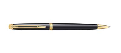 Balpen waterman hemisp gt m lak zwart Balpen waterman hemisp gt m lak zwart