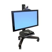 Ergotron 24-192-085 Neo-Flex Mobile MediaCenter UHD TV-wagen Constant Force-technologie, In hoogte verstelbaar 127,0 cm (50) - 165,1 cm (65) Kantelbaar, - thumbnail