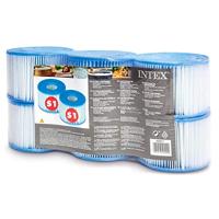 Intex 29011 Pure Spa Filter Cartridge S1 6 Stuks - thumbnail