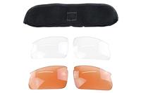 CONTEC sportbril "3dim" ct sunglasses 3dim black / neored - thumbnail
