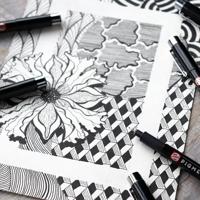 Talens • pigment fineliner set vet, 3 stuks - thumbnail