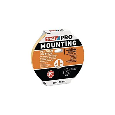 Tesa Montageband | wit | lengte 25 m | breedte 19 mm | 16 stuks - 66957-00010-00 66957-00010-00 Tesa Montageband | wit | lengte 25 m | breedte 19 mm | 16 stuks - 66957-00010-00 66957-00010-00