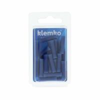 Stootverbinder blauw voor draad 1,5-2,5 mm2 25 stuks 170580 hersluitbare verpakking - thumbnail