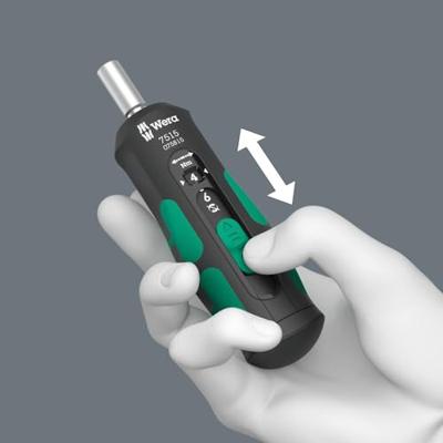 Wera 7515 Kraftform Safe-Torque Speed draaimomentschroevendraaier, 2-6 Nm, 1/4" x 2,0 Nm x 3,0 Nm x 4,0 Nm x 5,0 Nm x 6,0 Nm x 147.5 mm - 05075815001 Wera 7515 Kraftform Safe-Torque Speed draaimomentschroevendraaier, 2-6 Nm, 1/4" x 2,0 Nm x 3,0 Nm x 4,0 Nm x 5,0 Nm x 6,0 Nm x 147.5 mm - 05075815001