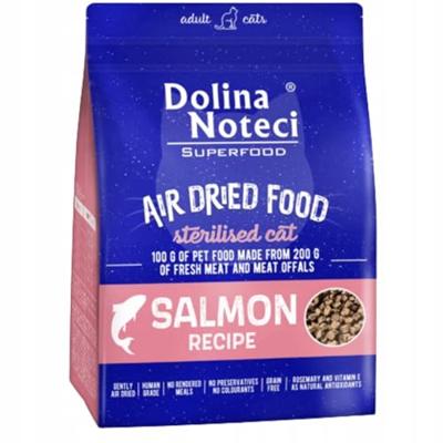 DOLINA NOTECI Superfood Sterilised Cat Zalm - gedroogd kattenvoer - 1 kg