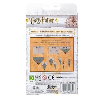 Harry Potter Memo Pad with Pen Magical Location