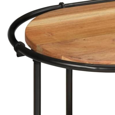 Tv-meubel 200x42x40 cm massief acaciahout