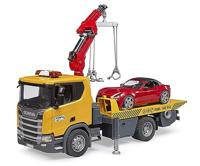 Bruder 03552 Scania Super 560R Takelwagen + Licht en Geluid + Roadster - thumbnail