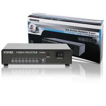 8 poorts VGA splitter (multiplier)