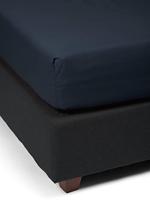 Essenza Essenza Minte hoeslaken 80x200 Nightblue - thumbnail