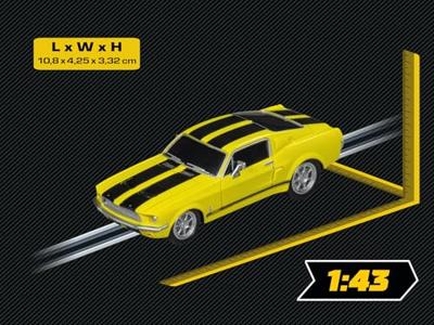 Carrera 20064212 GO!!! Auto Ford Mustang 67 - Racing Yellow