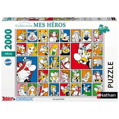 Nathan - Puzzel van 2000 stukjes - Portretten / Asterix - Vanaf 14 jaar - Puzzel van hoge kwaliteit - Mijn Helden Collectie - 12001820