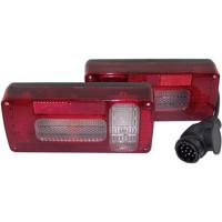 Berger & Schröter Verlichtingsset 13-polig Achteruitrijlicht, Remlicht, Knipperlicht, Mistachterlicht, Achterlicht Achter 12 V - thumbnail