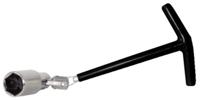 KS Tools 517.1175 T-handgreep bougiesleutel met scharnier, 21 mm - thumbnail