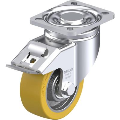 Blickle LH-GTH 100K-1-FI Zwenkwiel met rem Wieldiameter: 100 mm Draagvermogen (max.): 450 kg 1 stuk(s)