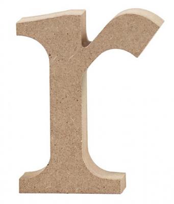 Creative letter r MDF 8 cm