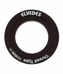 Elvedes lagerkapjes (2x) 37mm zonder rand 19mm 2019065