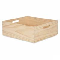 Decoratieve Doos Dennenhout 35 x 14 x 40 cm (4 Stuks) - thumbnail