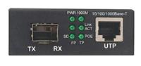 Intellinet 508216 Gigabit PoE+ Media Converter, 1 x 1000Base-t RJ45 Haven naar 1 x SFP Haven, PoE+ Injector - thumbnail
