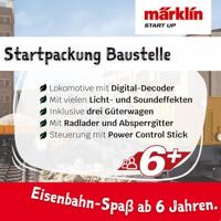 Märklin Start up 29188 H0 startset bouwplaats - thumbnail