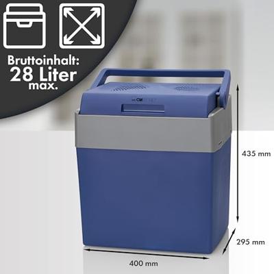 Clatronic KB 3714 koelbox 30 l Electrisch Blauw, Grijs