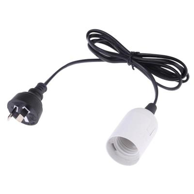 E27 Wire Cap lamp houder kroonluchter stopcontact met 1 2 m verlengkabel AU plug (wit) E27 Wire Cap lamp houder kroonluchter stopcontact met 1 2 m verlengkabel AU plug (wit)