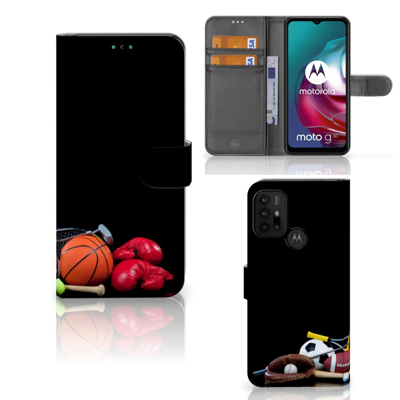 Motorola Moto G10 | G20 | G30 | Wallet Case | met Pasjes | Sports Motorola Moto G10 | G20 | G30 | Wallet Case | met Pasjes | Sports