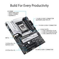 Moederbord AMD ASUS PRIME X670-P WIFI - thumbnail