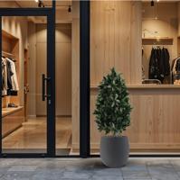 Laurier Kunstplant Pyramide 105cm UV Deluxe - thumbnail